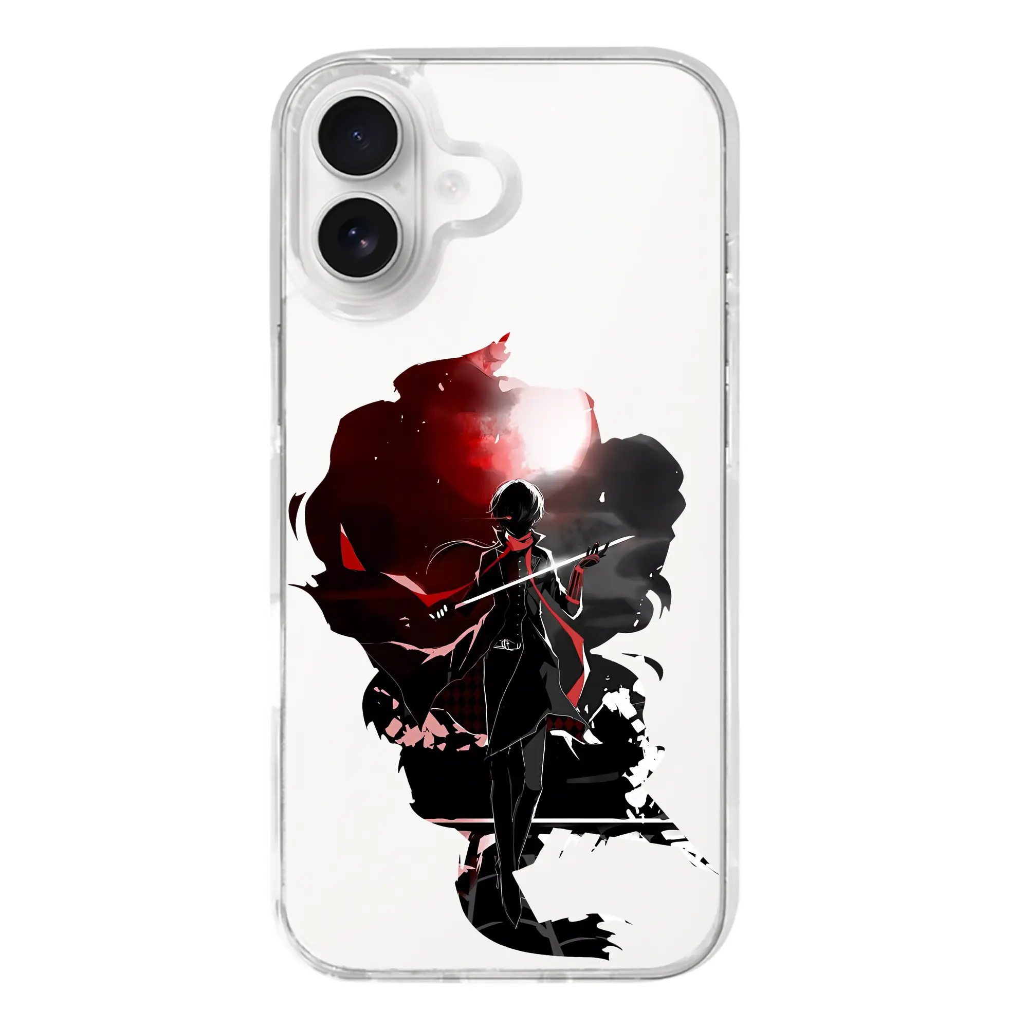 刀剣乱舞 グッズ,加州清光 - iPhone 17シリーズ 透明スマホケース – 薄型・耐衝撃・精密フィット保護カバー